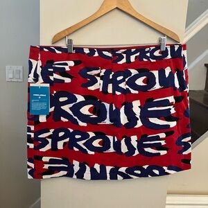 NEW! Steven Sprouse skirt 20W 
pockets snd back zipper